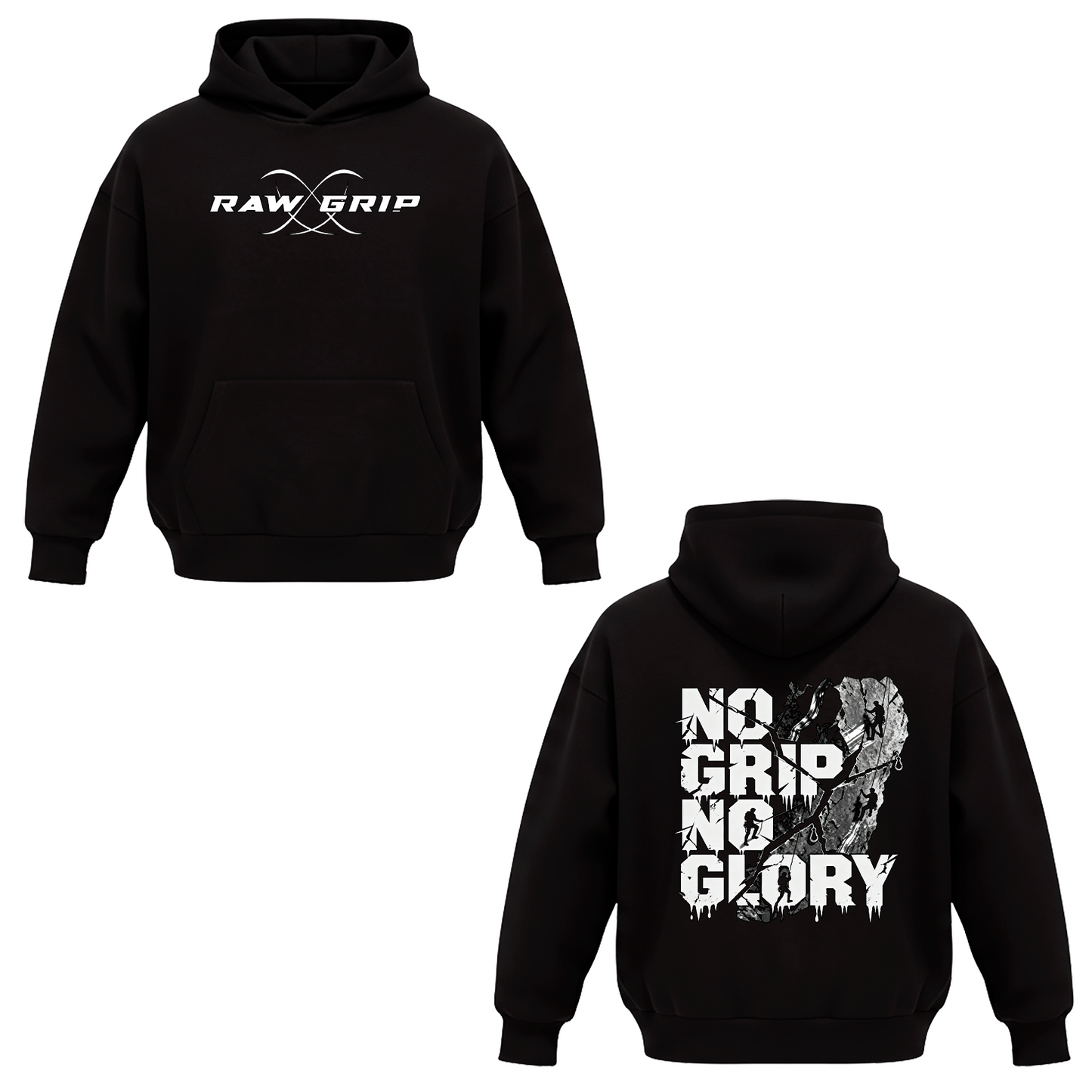No Grip, No Glory. Sport Hoodie