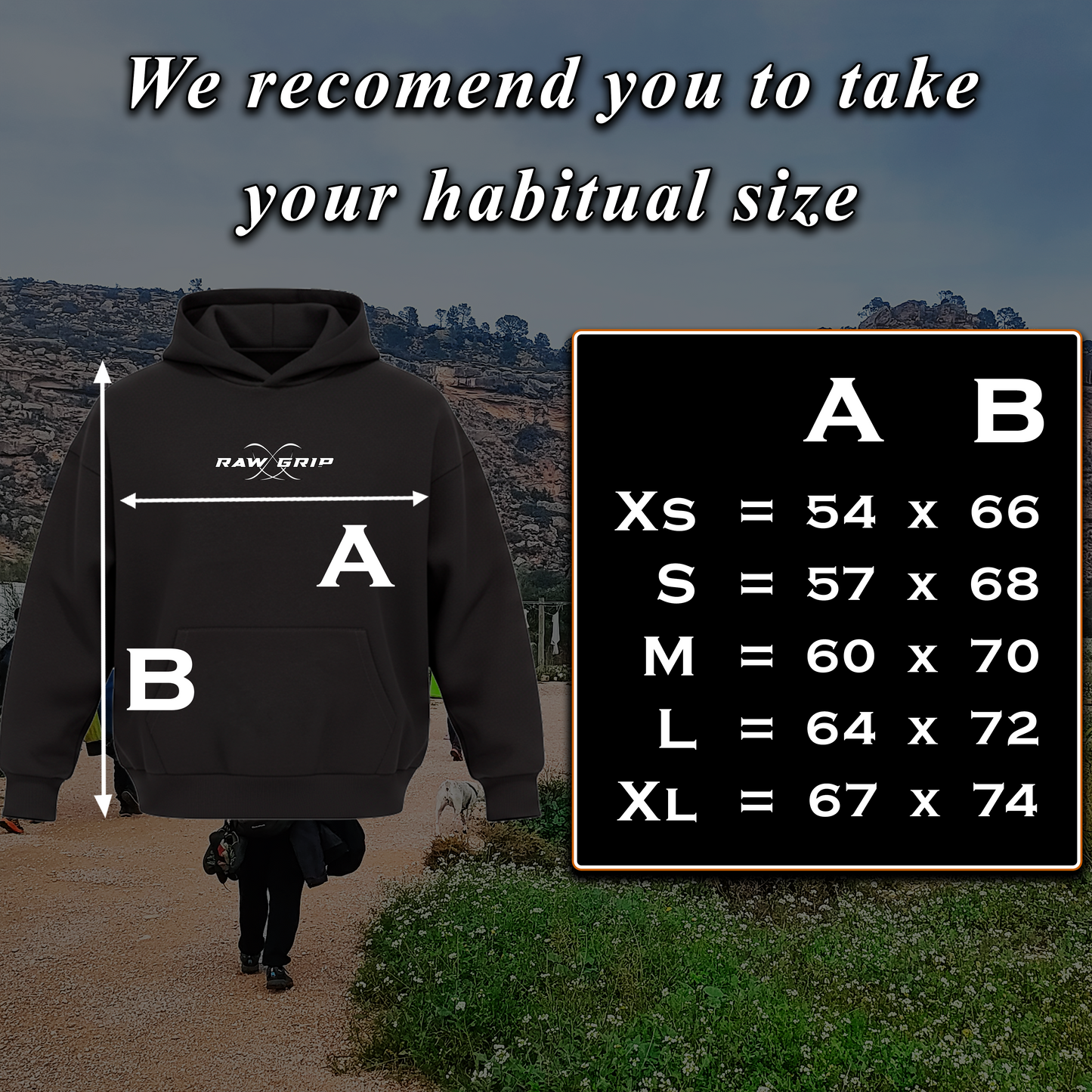 No Grip, No Glory. Boulder Hoodie